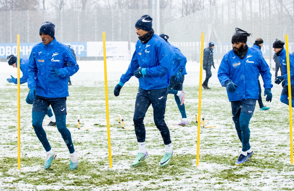 Открытая тренировка «Зенита» перед матчем с «Сочи»