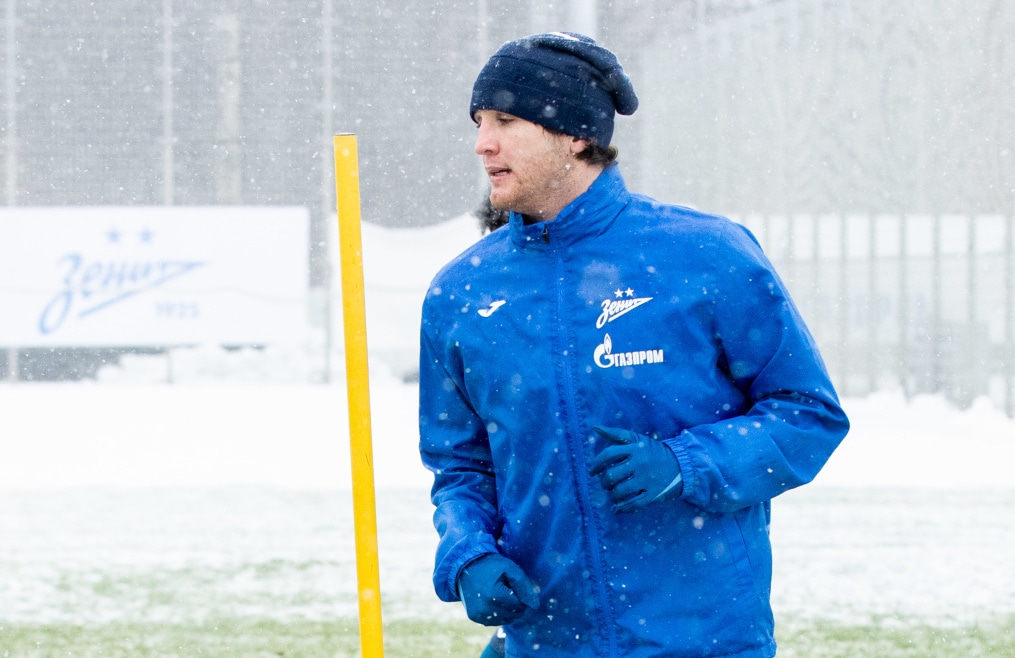 Открытая тренировка «Зенита» перед матчем с «Сочи»