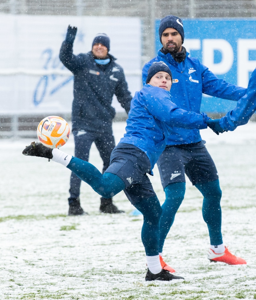 Открытая тренировка «Зенита» перед матчем с «Сочи»