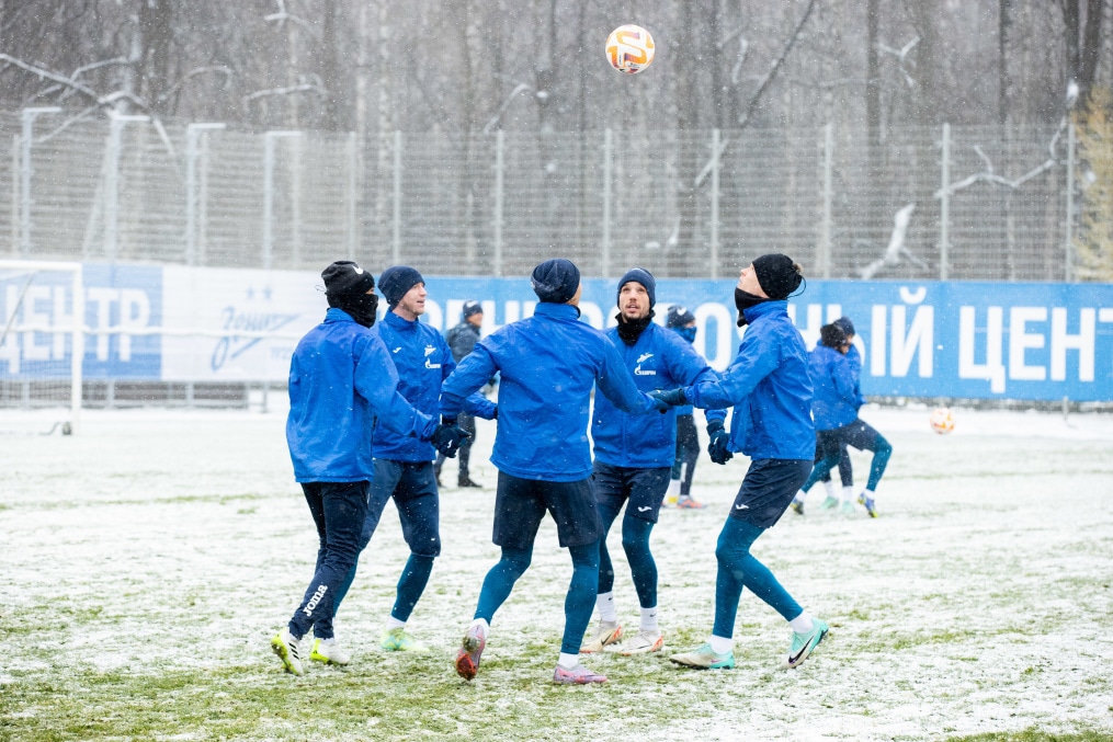 Открытая тренировка «Зенита» перед матчем с «Сочи»