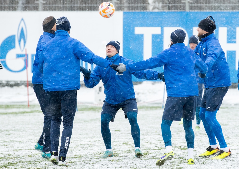 Открытая тренировка «Зенита» перед матчем с «Сочи»
