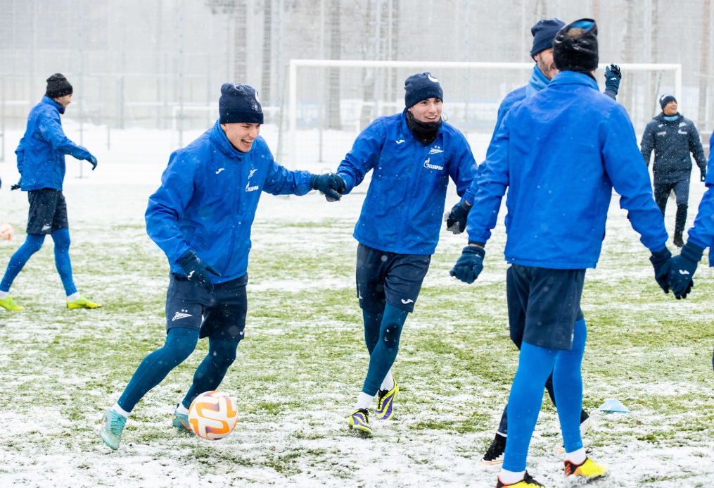 Открытая тренировка «Зенита» перед матчем с «Сочи»