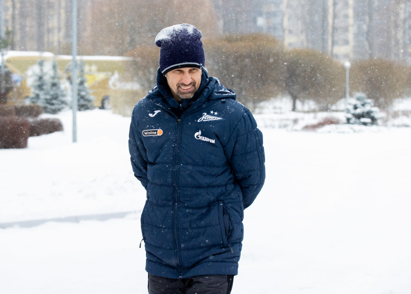 Открытая тренировка «Зенита» перед матчем с «Сочи»