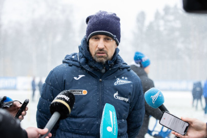 Пресс-брифинг «Зенита» перед матчем с «Сочи»