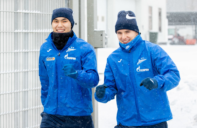 Открытая тренировка «Зенита» перед матчем с «Сочи»