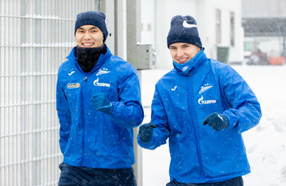 Открытая тренировка «Зенита» перед матчем с «Сочи»