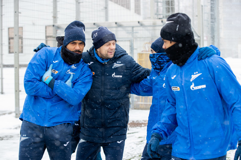 Открытая тренировка «Зенита» перед матчем с «Сочи»