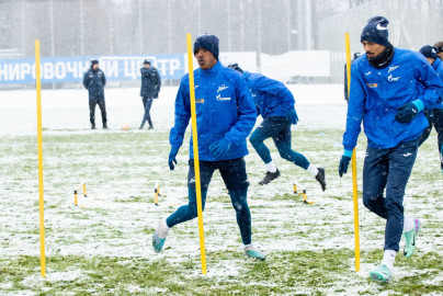 Открытая тренировка «Зенита» перед матчем с «Сочи»