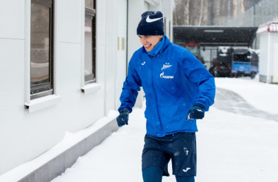 Открытая тренировка «Зенита» перед матчем с «Сочи»