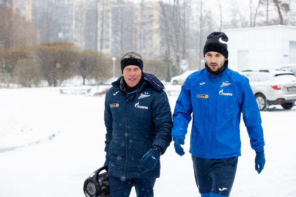 Открытая тренировка «Зенита» перед матчем с «Сочи»