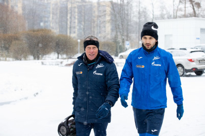 Открытая тренировка «Зенита» перед матчем с «Сочи»