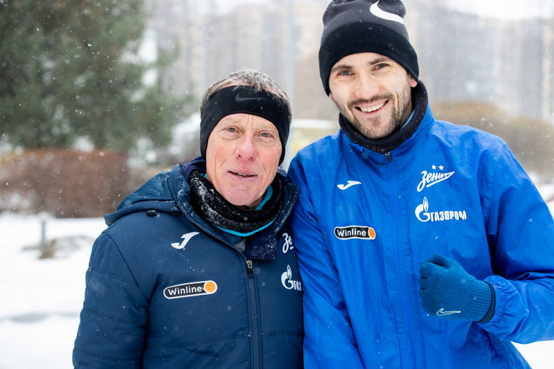 Открытая тренировка «Зенита» перед матчем с «Сочи»