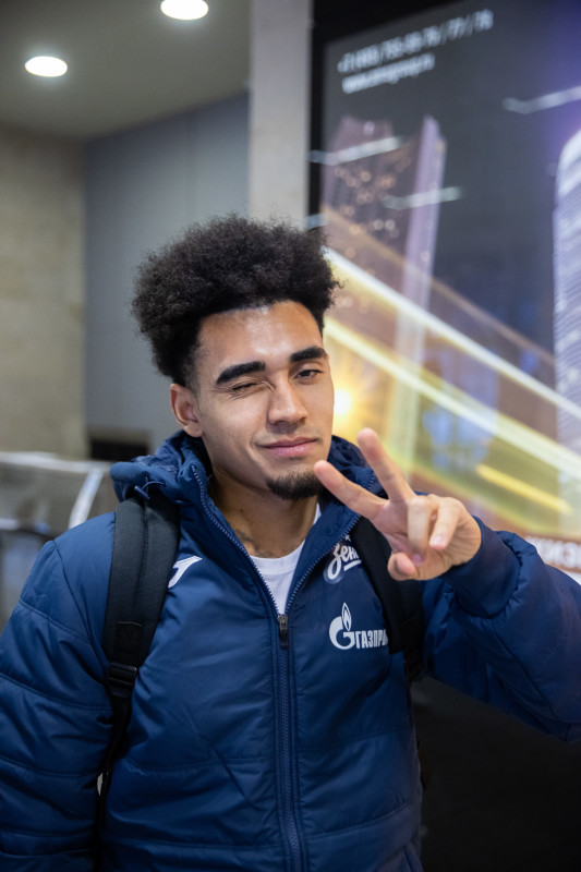 Вылет «Зенита» на матч с «Локомотивом»