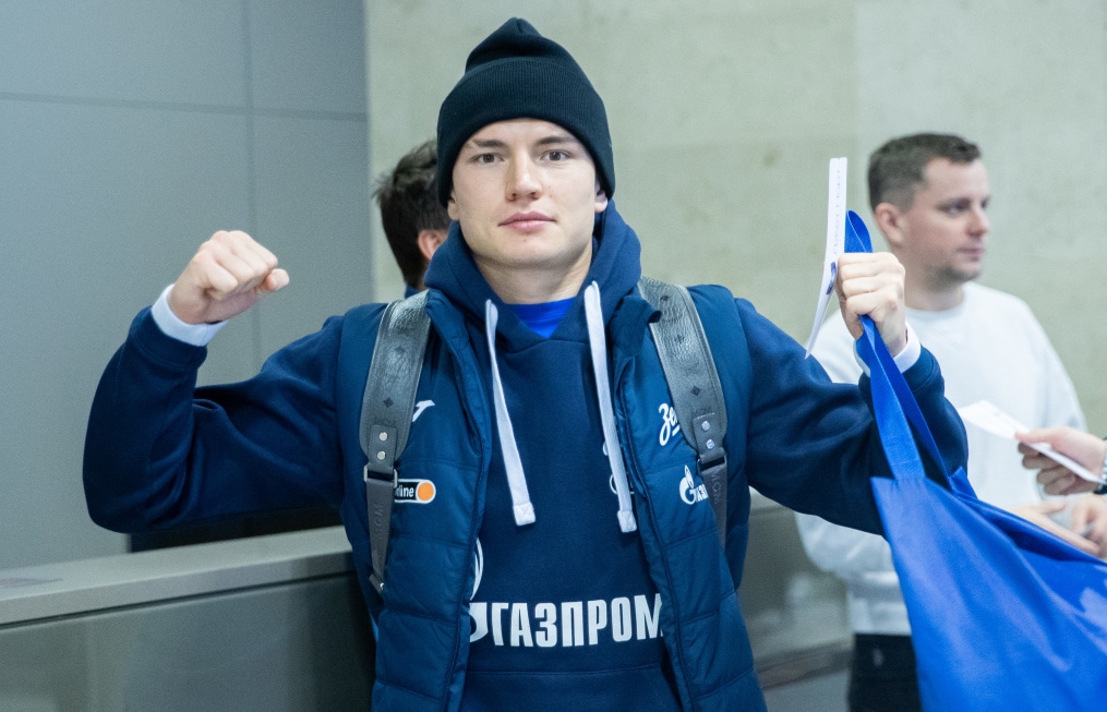 Вылет «Зенита» на матч с «Локомотивом»