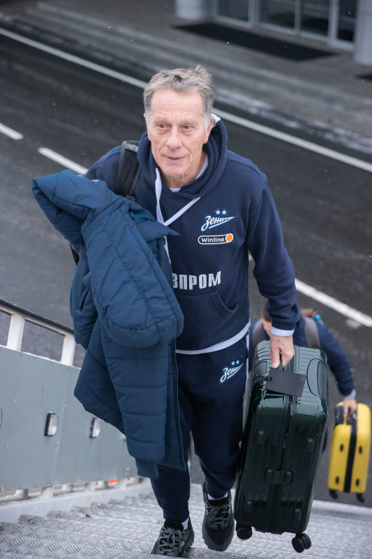 Вылет «Зенита» на матч с «Локомотивом»