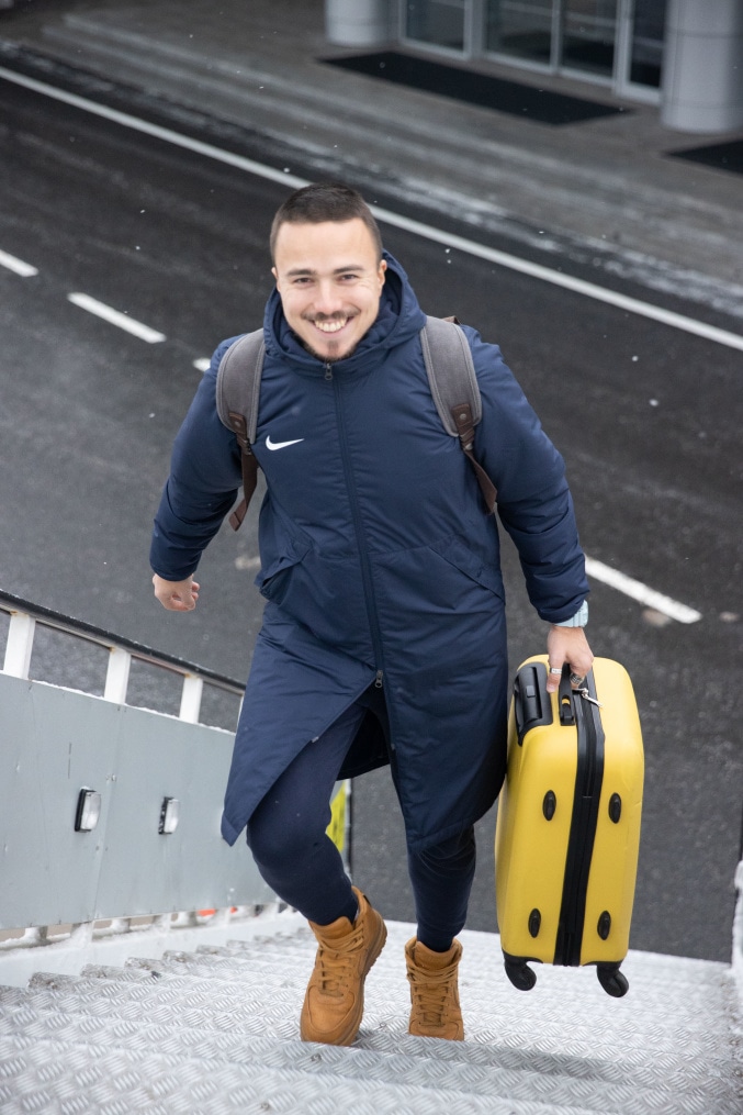 Вылет «Зенита» на матч с «Локомотивом»