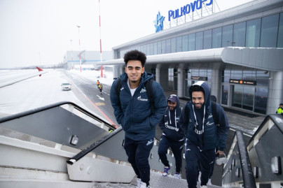 Вылет «Зенита» на матч с «Локомотивом»