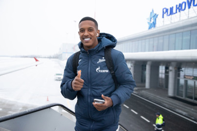 Вылет «Зенита» на матч с «Локомотивом»