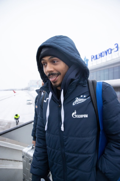 Вылет «Зенита» на матч с «Локомотивом»