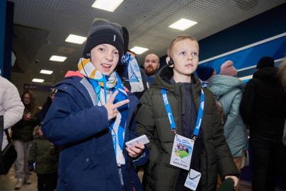 Новогодние экскурсии с Барбоскиными по «Газпром арене» перед матчем с «Пари НН»