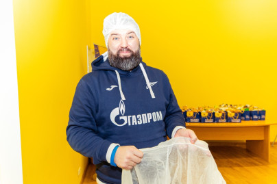 Воспитанники «Газпром»-Академии ФК «Зенит» посетили хлебобулочный завод «Каравай»