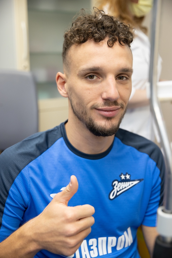 Зимний медосмотр «Зенита» в клинике «Мой медицинский центр»: второй день