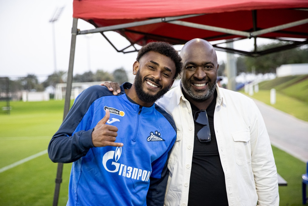 Зимние «Газпром» — тренировочные сборы в Катаре: 4 февраля, вечерняя тренировка