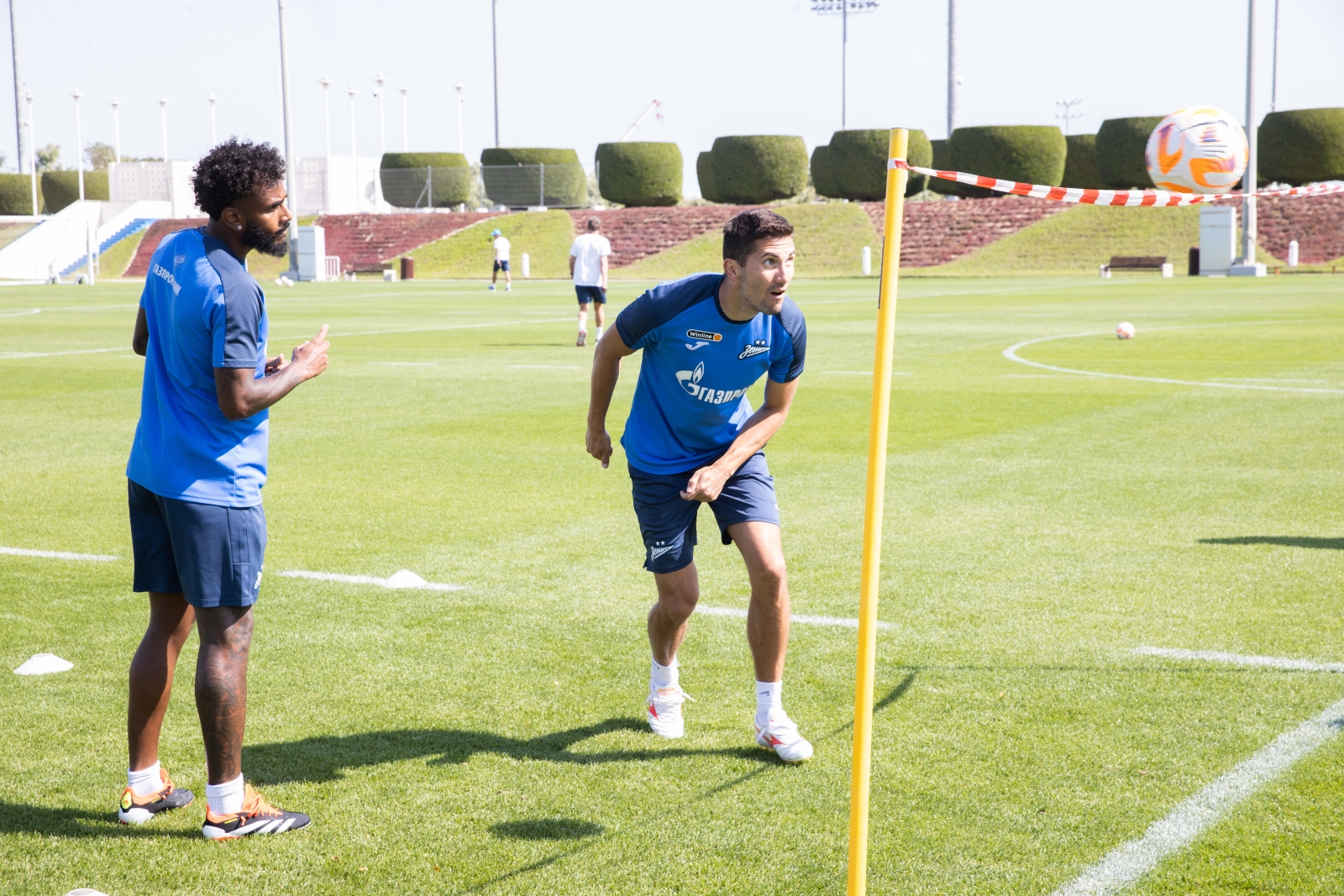 Зимние «Газпром» — тренировочные сборы в Катаре. 6 февраля, утренняя тренировка