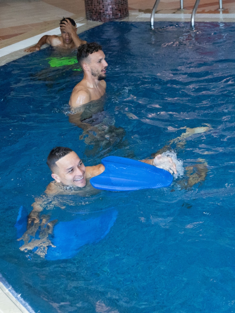 Зимние «Газпром» — тренировочные сборы в Катаре. 6 февраля, утренняя тренировка