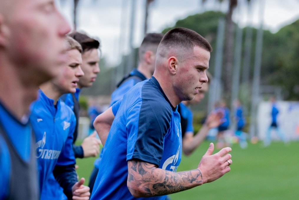 Зимний учебно-тренировочный сбор «Зенита»-2 в Турции: 15 февраля, утренняя тренировка