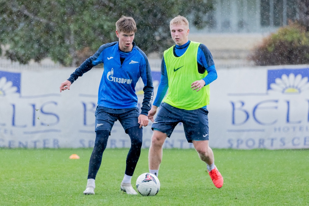 Зимний учебно-тренировочный сбор «Зенита»-2 в Турции: 15 февраля, утренняя тренировка