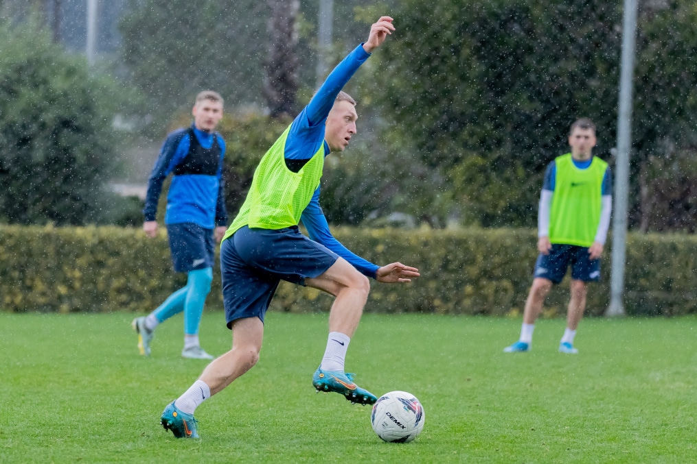 Зимний учебно-тренировочный сбор «Зенита»-2 в Турции: 15 февраля, утренняя тренировка