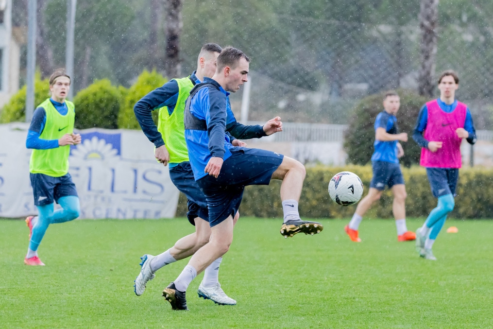 Зимний учебно-тренировочный сбор «Зенита»-2 в Турции: 15 февраля, утренняя тренировка