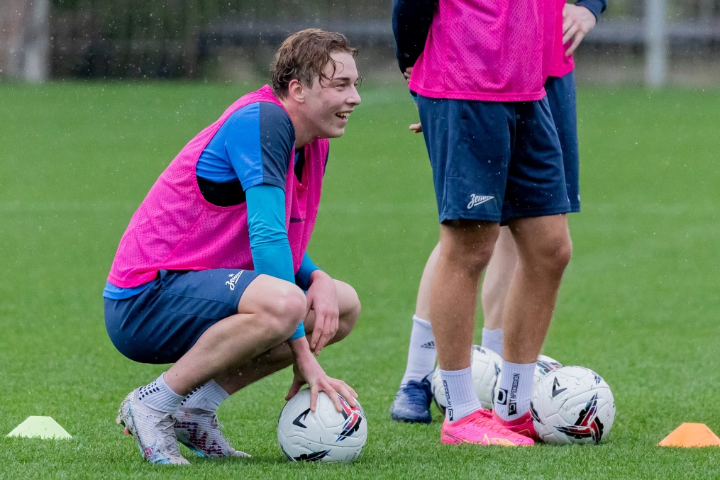 Зимний учебно-тренировочный сбор «Зенита»-2 в Турции: 15 февраля, утренняя тренировка