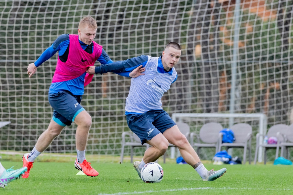 Зимний учебно-тренировочный сбор «Зенита»-2 в Турции: 15 февраля, утренняя тренировка