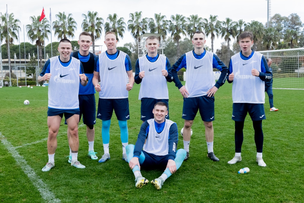 Зимний учебно-тренировочный сбор «Зенита»-2 в Турции: 15 февраля, утренняя тренировка