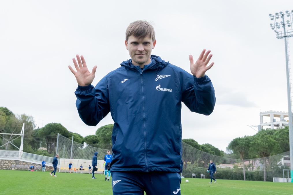 Зимний учебно-тренировочный сбор «Зенита»-2 в Турции: 15 февраля, утренняя тренировка