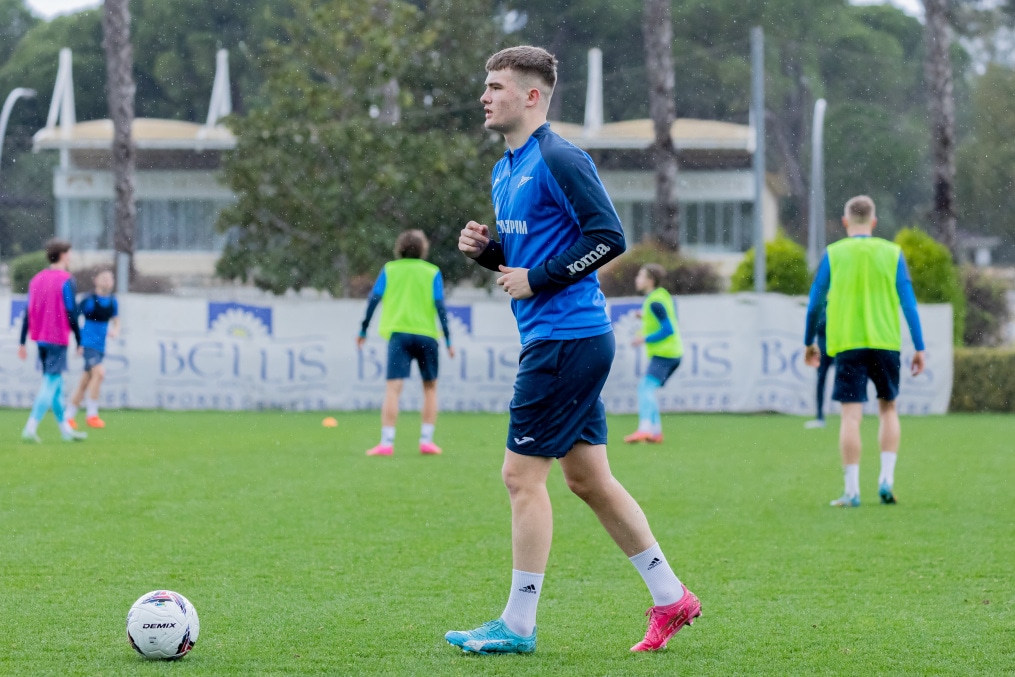 Зимний учебно-тренировочный сбор «Зенита»-2 в Турции: 15 февраля, утренняя тренировка