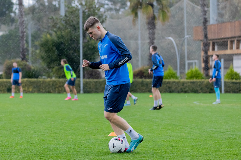 Зимний учебно-тренировочный сбор «Зенита»-2 в Турции: 15 февраля, утренняя тренировка