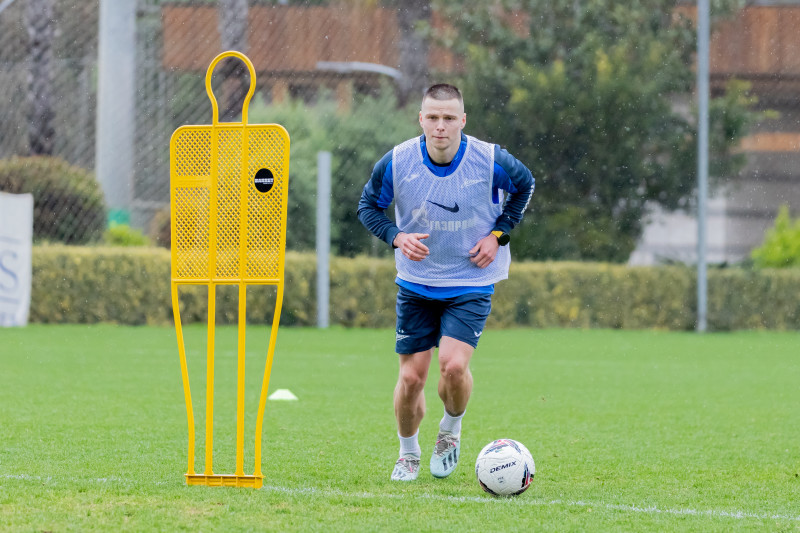 Зимний учебно-тренировочный сбор «Зенита»-2 в Турции: 15 февраля, утренняя тренировка