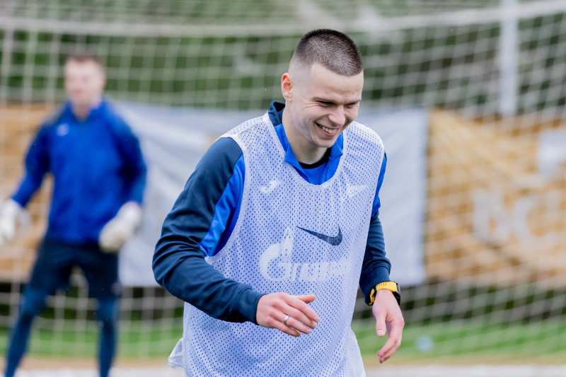 Зимний учебно-тренировочный сбор «Зенита»-2 в Турции: 15 февраля, утренняя тренировка