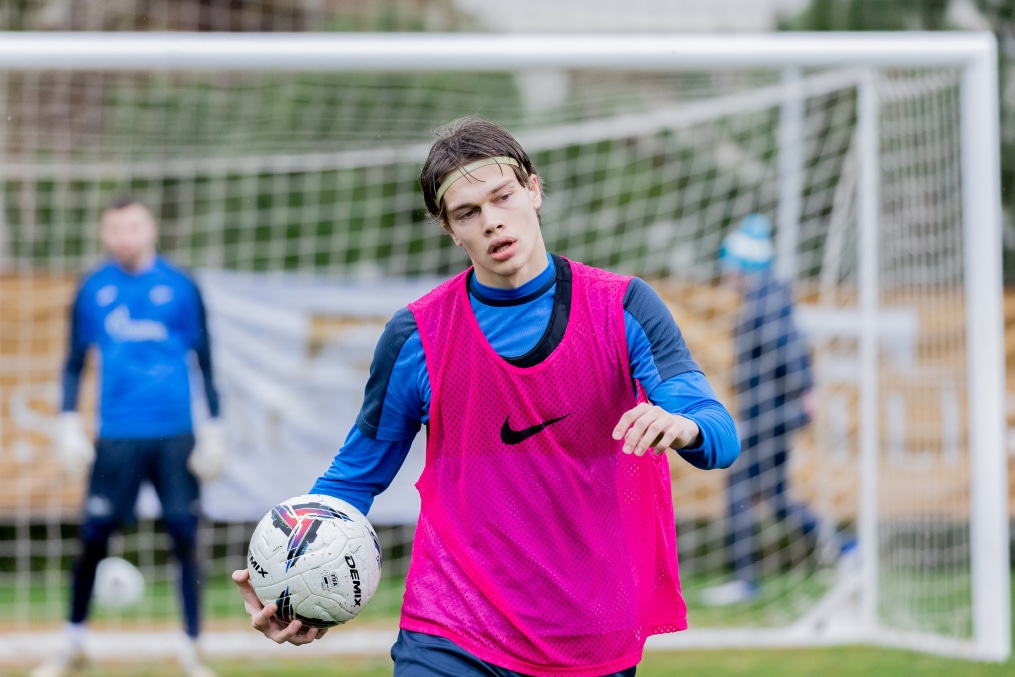 Зимний учебно-тренировочный сбор «Зенита»-2 в Турции: 15 февраля, утренняя тренировка