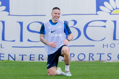 Зимний учебно-тренировочный сбор «Зенита»-2 в Турции: 15 февраля, утренняя тренировка