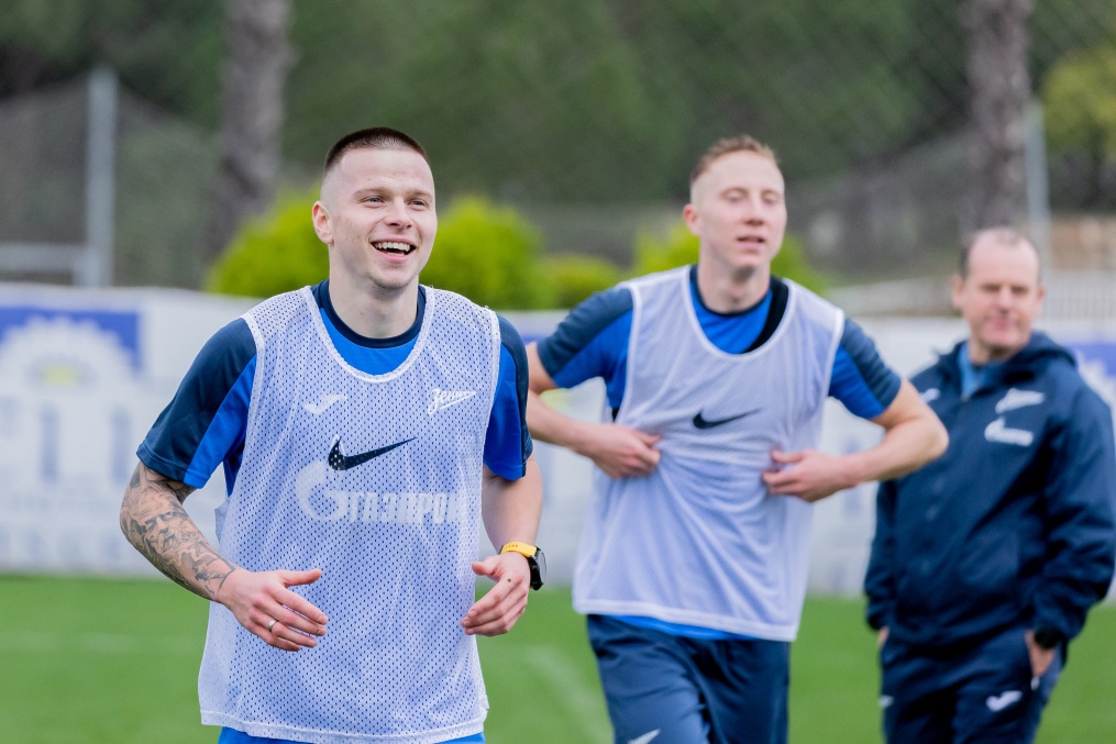 Зимний учебно-тренировочный сбор «Зенита»-2 в Турции: 15 февраля, утренняя тренировка