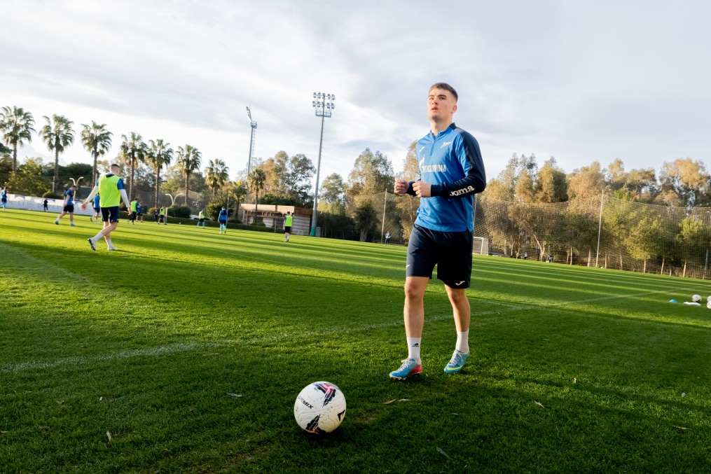 Зимний учебно-тренировочный сбор «Зенита»-2 в Турции: 15 февраля, вечерняя тренировка