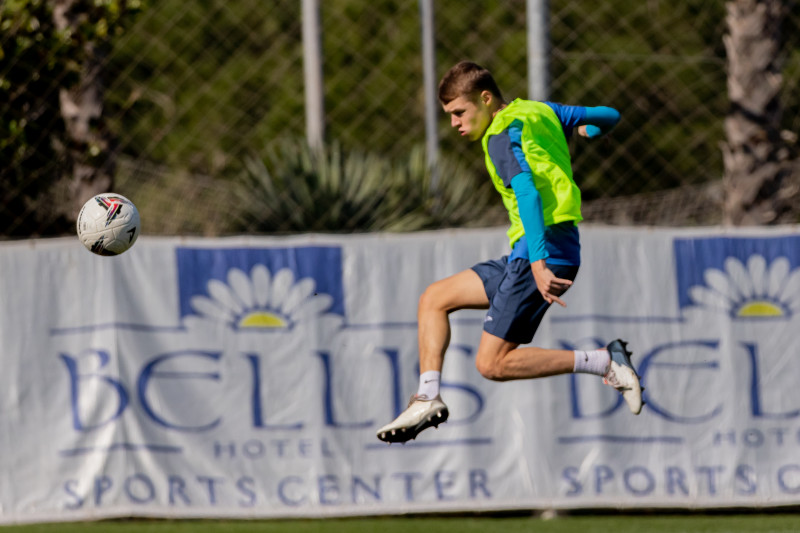 Зимний учебно-тренировочный сбор «Зенита»-2 в Турции: 16 февраля, утренняя тренировка