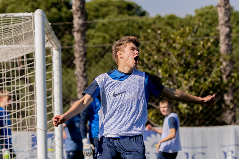Зимний учебно-тренировочный сбор «Зенита»-2 в Турции: 16 февраля, утренняя тренировка
