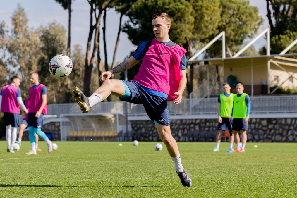 Зимний учебно-тренировочный сбор «Зенита»-2 в Турции: 16 февраля, утренняя тренировка