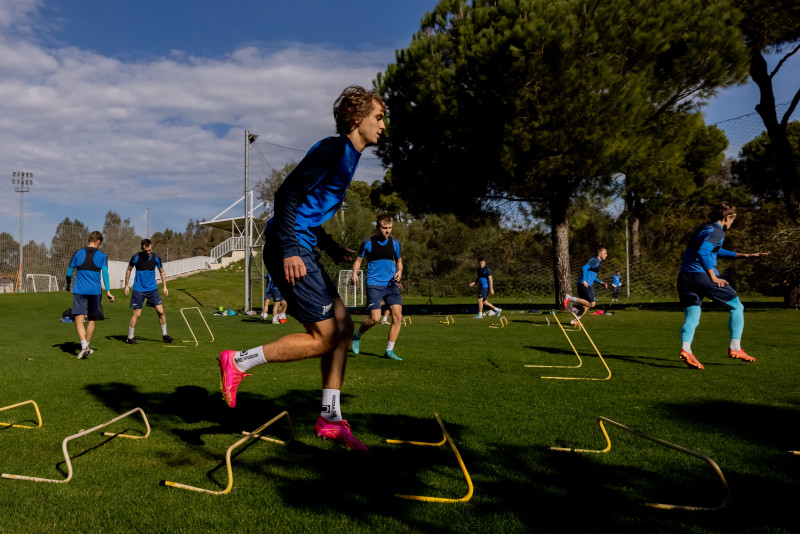 Зимний учебно-тренировочный сбор «Зенита»-2 в Турции: 16 февраля, утренняя тренировка