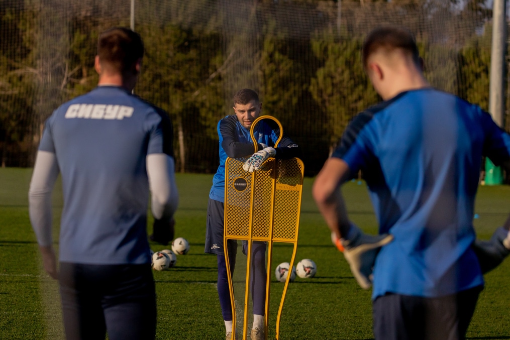 Зимний учебно-тренировочный сбор «Зенита»-2 в Турции: 16 февраля, вечерняя тренировка